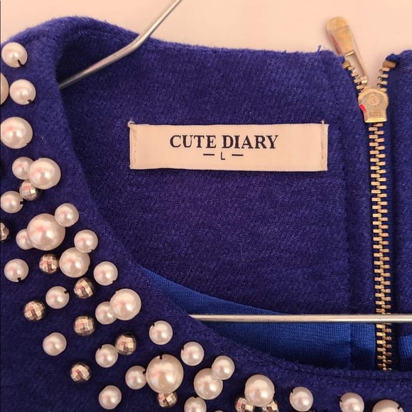 Cute Diary Blue Dress - Picture 4 of 6